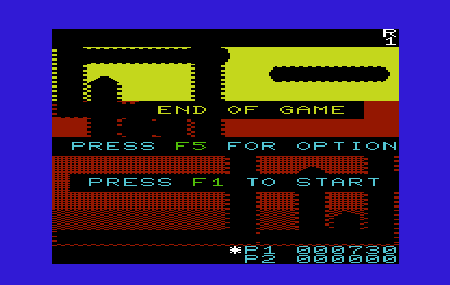 Dig Dug screenshot 2 for Vic-20